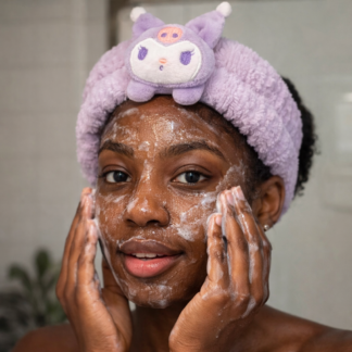 woman wearing headband